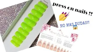 todo sobre las press on nails/ uñas de presion