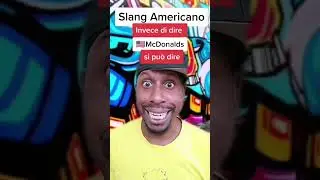 Quando devi dire McDonald's in slang americano #inglese #ingleseperitaliani #parlainglese #espressio