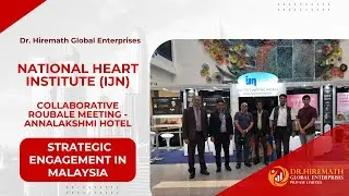 Strategic Collaboration: Dr. Hiremath Global Meets with Malaysia's National Heart Institute (IJN)