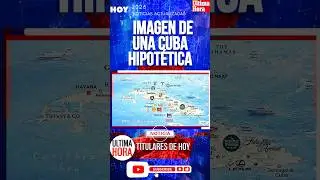 Un meme de CiberCuba con la imagen de una Cuba hipot&eacute;tica llena de marcas internacionales