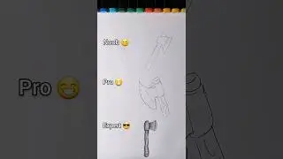 Drawing an axe🪓