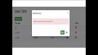 CRUD (Create Read Update & Delete) in Ajax,PHP MySQL API | JavaScript CRUD | JSON and AJAX Tutorial