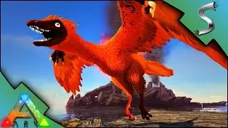 FIREBIRD TAMING! EPIC PHOENIX LIKE BIRD! | Modded ARK: EXTINCTION CORE [E4]