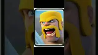 Barbarian Gets a Fresh Cut👦 #shorts #clash royale #haircut