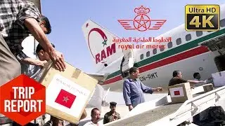 Trip Report (4K) - Royal Air Maroc AT817 Economy Class Berlin to Casablanca (TXL - CMN)