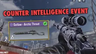 FASTEST WAY TO UNLOCK OUTLAW ARCTIC THREAT! COUNTER INTELLIGENCE EVENT - COD Mobile