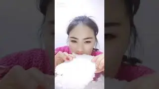 FREEZER FROST EATING [Ice ASMR] #15