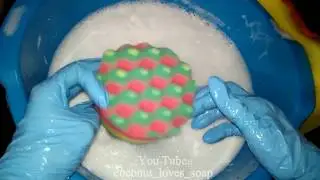 My sponge collection. Lather soap/ Моя коллекция мочалок. Болталка с мылением