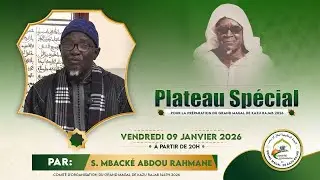 Préparation Magal Kazu Rajab 2026 | Plateau Spécial Serigne Mbacké Abdou Rahman ci Serigne Fallou