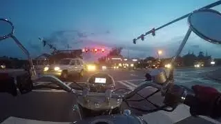 4) GoPro girl motorcycle ride Part 4