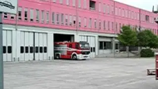 Vigili del Fuoco di Ravenna - Uscita Prima Partenza + Appoggio A.S. (Auto Scala)