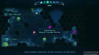 Samus has cleared the Ice Belt and has reached the Flare Pool w/ an Ice Beam in hand