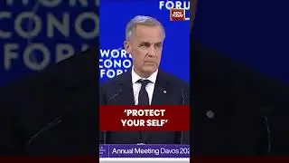 #davos #wef2026 #MarkCarney When Rules Don't Protect you, Protect Yourself: Mark Carney | World News