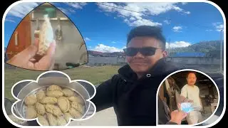 How to make Pork Momo! Sunday Vlog #Mechukha # Shangrila homestay  
