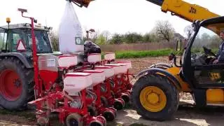 Uprawa i siew KUKURYDZY 2016 (Case, Horsch, Fendt, Gaspardo)