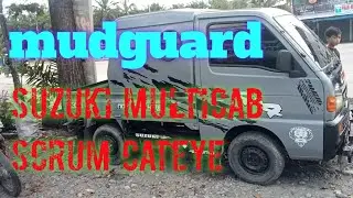 MUDGUARD SUZUKI MULTICAB SCRUM CATEYE
