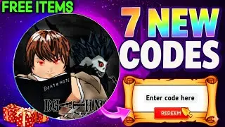 *SECRET UPDATE!* | Death Note CODES 2026 (ROBLOX Death Note)