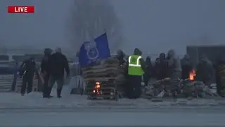Officers make demands during strike at Collins Correctional Facility