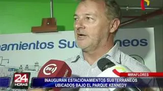 Miraflores: as&iacute; luce nuevo estacionamiento subterr&aacute;neo bajo el parque Kennedy
