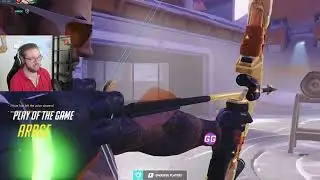 POTG! ARRGE HANZO GAMEPLAY OVERWACTH SEASON 36