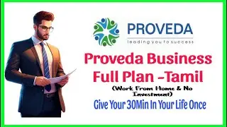 PROVEDA FULL BUSINESS PLAN -TAMIL