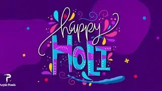 Happy Holi | Animation | Festive Video