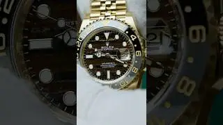 Rolex GMT-Master II Yellow Gold Tiger Iron Dial Jubilee Bracelet #126718GRNR #Rolex #gmtmasterii