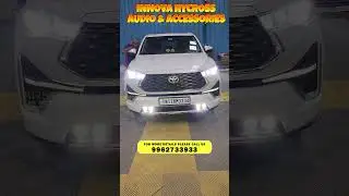 Innova Hycross Audio & Accessories | Hycross Audio Upgrade | Hycross Modification Chennai #shorts