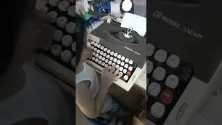 Typing test #shorts #typewriter