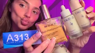 ASMR FRENCH PHARMACY FINDS ‍🧖‍♀️⚕️(unboxing what I got in Paris, tapping)