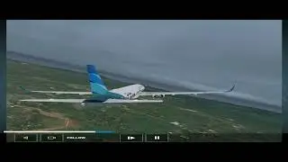 GSR AIR: Alarm Stall Berbunyi di Tengah Badai! ⛈️ Berhasil Landing Mulus di YIA?