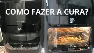 COMO FAZER A CURA, PRÉ AQUECIMENTO OU QUEIMA DA AIRFRYER? QUE AJUDA O REVESTIMENTO DURAR MAIS.#dicas