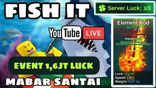 live roblox fish it bagi bagi ikan