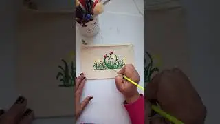 how to draw pouch painting step by step|| sketching , easy drawing for beginner