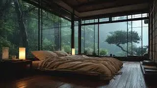 Deep Sleep on a Rainy Night 🌧️ Calm Piano Music & Soft Rain Ambience