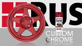 Update Rims With Custom Chrome Spray Paint