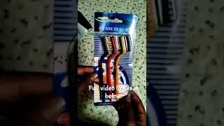 3pc wire brush set# 