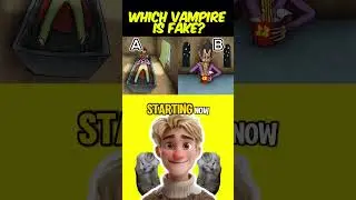 Which Vampire Is Fake?🧛&zwj;♂️#riddles #quiz#riddle #riddlechallenge #quiztime #quizzes #memes#quizgames