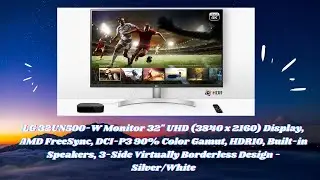 LG 32UN500-W Monitor 32