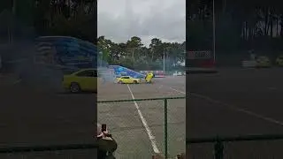 Extreme Car Stunt Show at Race Wars Zolder #carstunt #shorts