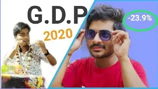 GDP meaning and Reason behind -23.9% gdp rate //GDP 2020 ,odia//India vs China gdp