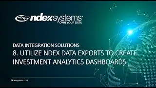 Utilizing Ndex Data Exports for Investment Analytics