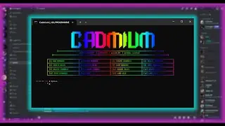 Cadmium Nuker | Fastest Discord Nuker | #discord #nukers #coding #leveragers