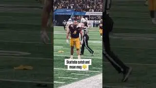 Cam Skattebo is tough 😤