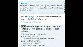 Solutions Pre-Intermediate Exam Skills Trainer 3 - ex. 4 (2.29)