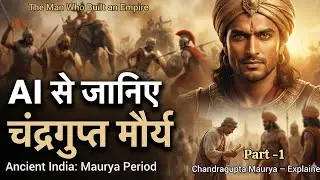 Chandragupta Maurya का इतिहास | AI से बना Full Video | UPSC, SSC, School & College Students