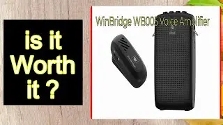WinBridge WB005 Voice Amplifier Features - Important Information