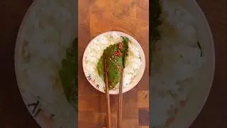 Marinated Korean perilla leaves #koreanfood