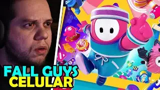 FINALMENTE! FALL GUYS para CELULAR DE GRA&Ccedil;A!