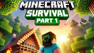 MINECRAFT SURVIVAL SERIES #1 (QUESTMASTER GAMING )PLEASE SUPPORT ME